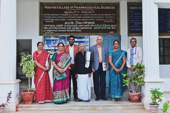 பெரியார் மருந்தியல் கல்லூரியுடன் இணைந்து மருத்துவ ஆராய்ச்சி