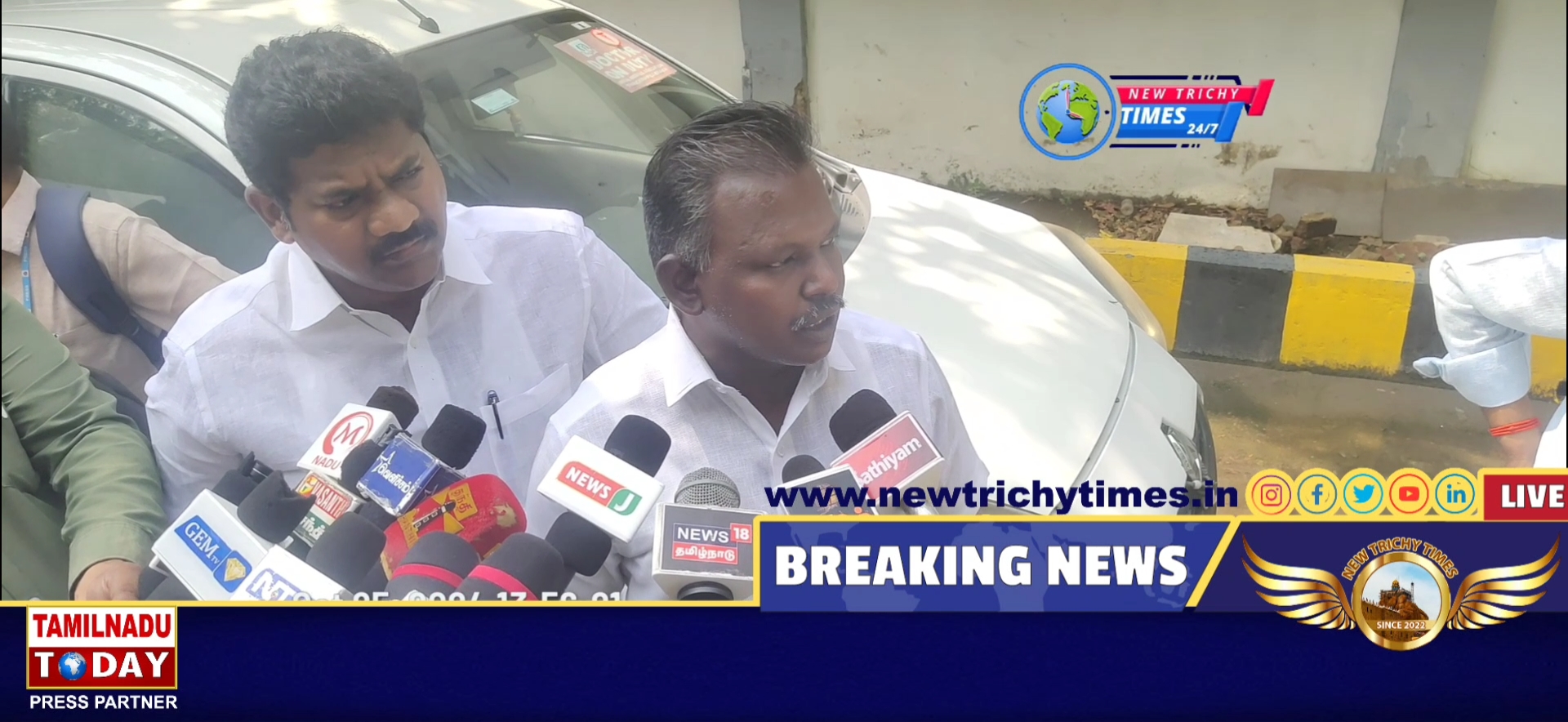 புதிய காய்கனி வளாகத்திற்கு எம்ஜிஆர் பெயரை சூட்ட வலியுறுத்தும் திருச்சி மாமன்ற உறுப்பினர்கள்
