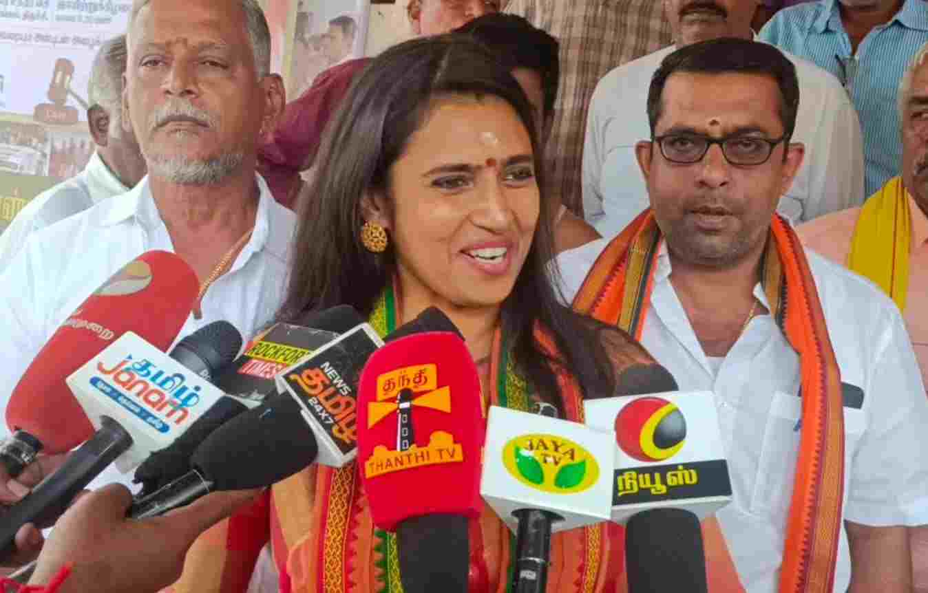 விஜய் கூறியது நடந்தால் அவர் வாய்க்கு சர்க்கரை போடுவேன் நடிகை கஸ்தூரி
