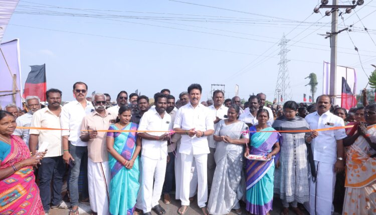 திமுக அரசு பொறுப்பேற்ற நாள் முதல் 4 ஆண்டுகளில் மக்களை முன்னிலைப்படுத்தியே ஒவ்வொரு திட்டங்களும் செயல்படுத்தப்படுகின்றன – அமைச்சர் அன்பில் மகேஸ்