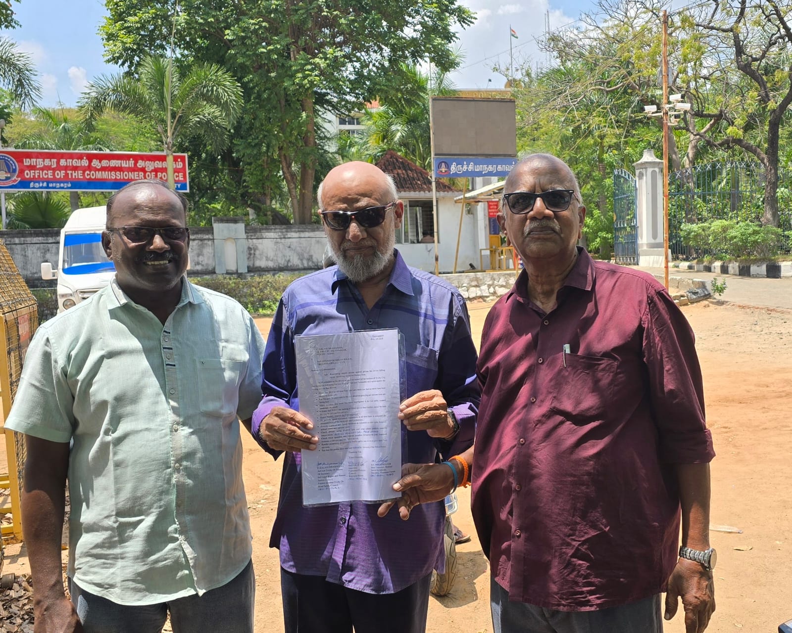 திருச்சியில்l தொடரும் விபத்துகள் – உடனடி நடடிக்கை எடுக்க மாநகர காவல் ஆணையருக்கு கோரிக்கை